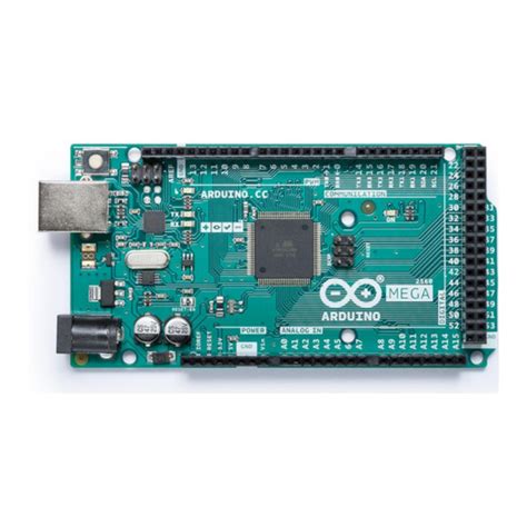 ARDUINO MEGA 2560 PRODUCT REFERENCE MANUAL Pdf .